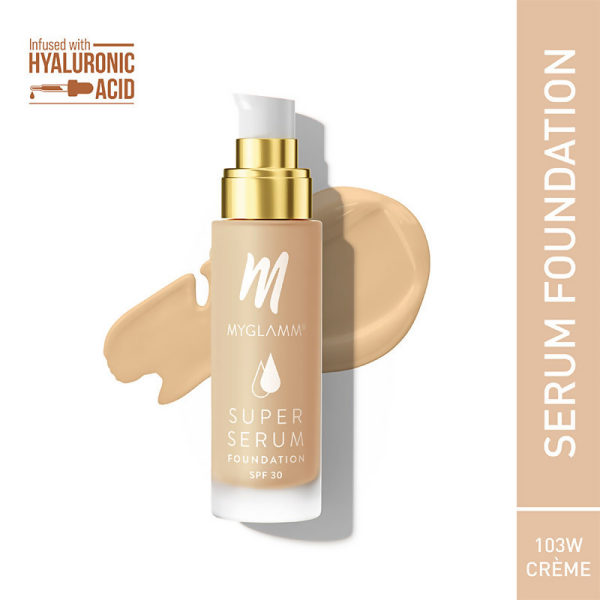 MyGlamm Super Serum Foundation - 103W Crème Online Sale