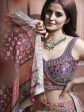 Myra Multicolor Silk and Chinon Embroidered Designer Lehenga Sale