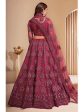 Myra Lilac Heavy Embroidered Designer Lehenga Supply