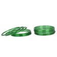 Afast Shining Green Glass Wedding, Party, Daily Use Bangle Set, Set Of 12 Online Sale