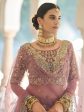 Myra Mauve Net Embroidered Lehenga Online Sale