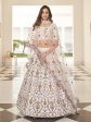 Myra White Heavy Embroidered Designer Lehenga Discount