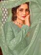 Myra Sea Green Heavy Embroidered Gharara Suit Online now