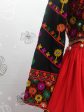 Myra Red Viscose Rayon Embroidered Designer Navratri Special Lehenga Online Hot Sale